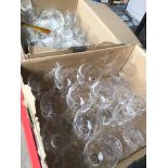 2 boxes of drinking glasses