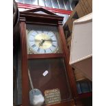 A modern London Clock Co Westminster Whittington wall clock