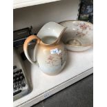 Fieldings Devonsware jug and bowl set