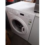 A Hotpoint washing machine.