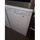 An Indesit dishwasher.