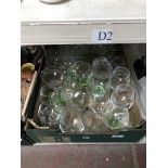 Box of glassware