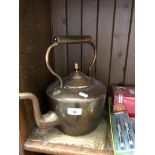 A copper kettle