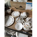 Colclough china teaware - 23 pieces - in a box