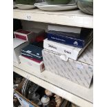 Various boxed china ware