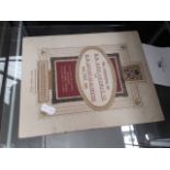 A 1937 Coronation cigarette card album