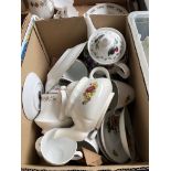 Box of china inc. teapots