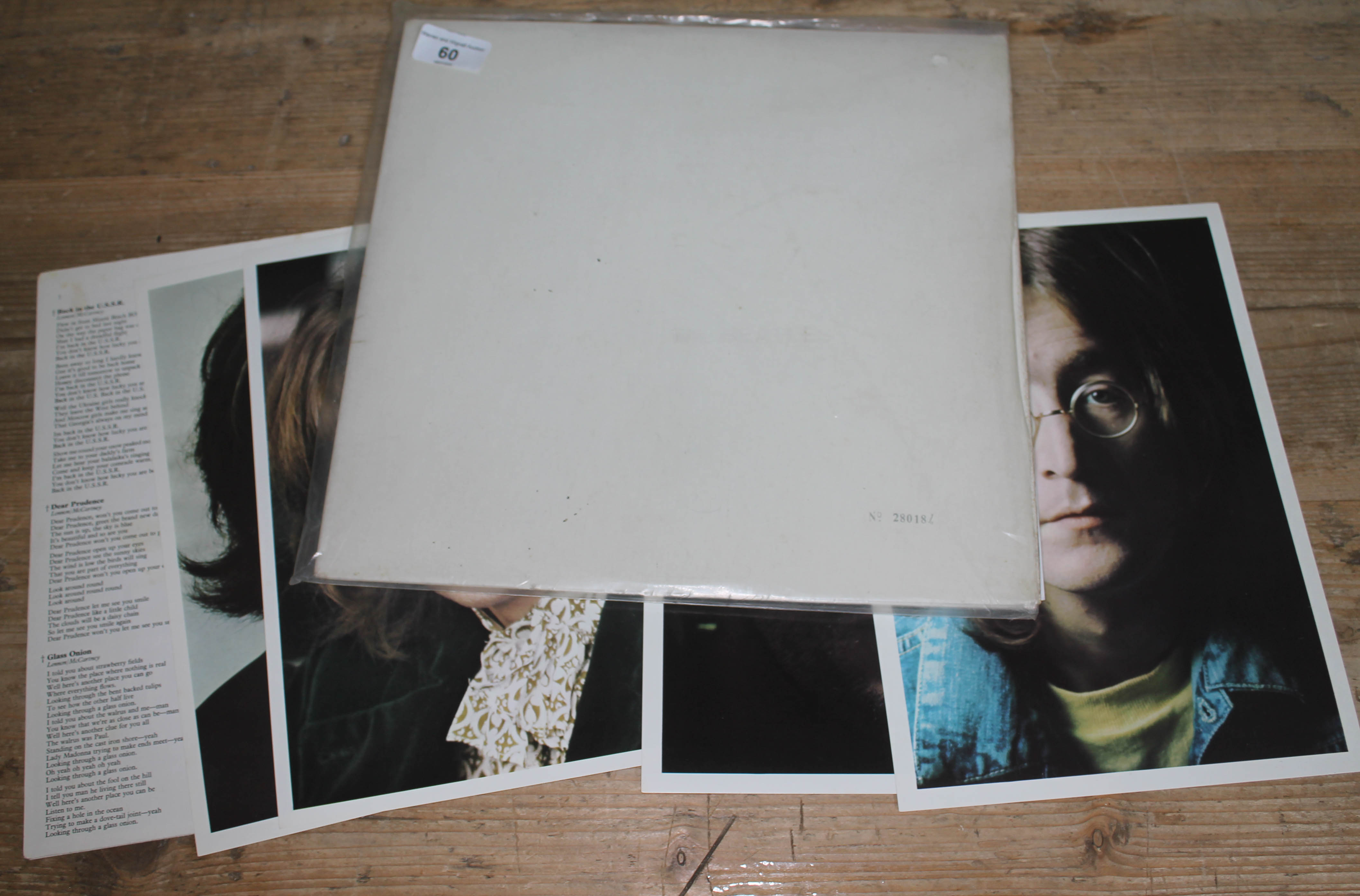 The Beatles - White Album - serial number 28018.