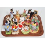 A group of 15 Royal Doulton Bunnykins figurines comprising: Judge Bunnykins DB188, Ankhesenamun DB
