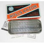 A vintage Imperial No2 Rolls razor with box and instructions.