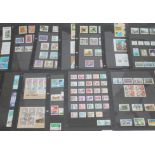 A Brazil stamp collection 1981-85 in good condition on 26 sides CV £300.