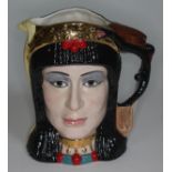 A Royal Doulton double sided character jug Star Crossed Lovers Anthony & Cleopatra D6728.