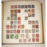 A stamp album, GB collection Q.Vic - Q.EII, mint & used.