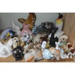 A group of approx. 27 animal ornaments, various manufacturers.