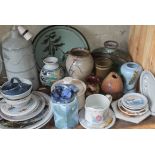 Approx. 27 pieces of mainly Scotish and Welsh studio pottery, various potters and studios.