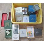 A box of boxes ceramics and glass including Lladro, Wedgwood, Rosenthal, Worcester, Price &