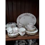 A china tea set - Paragon Victoria Rose