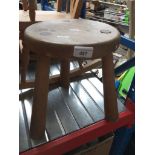A milking stool