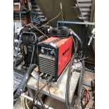 A Wolfweld Tif 160 and another welder both on trolley