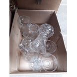 Box of glassware