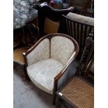 A reproduction tub chair