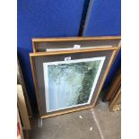 After Keith Melling, two country landscape prints, both signed in pencil.
