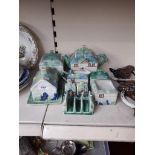 Art Deco Empire Ware Tudor Series cottage teaware