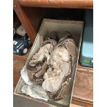 A pair of Stead & Simpson snakeskin ladies shoes