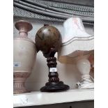 Wooden globe