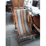 R. Slinger & Son - Preston, vintage deck chair