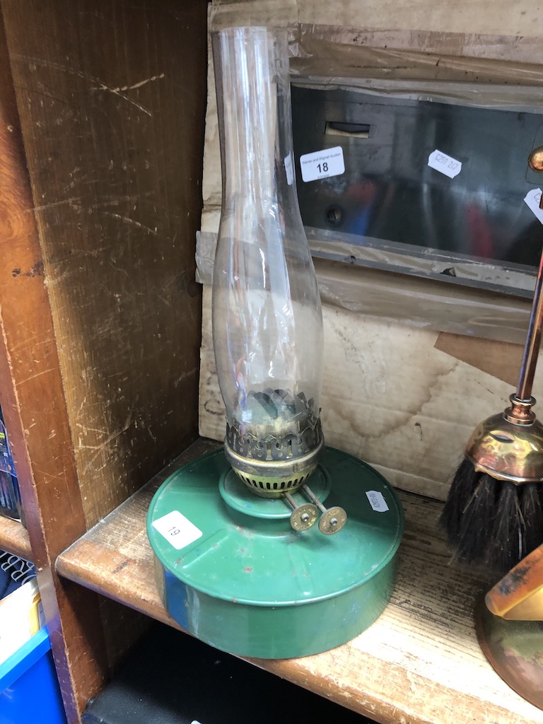 A Czech oil lamp