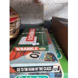 Board games inc Scrabble and Subbuteo