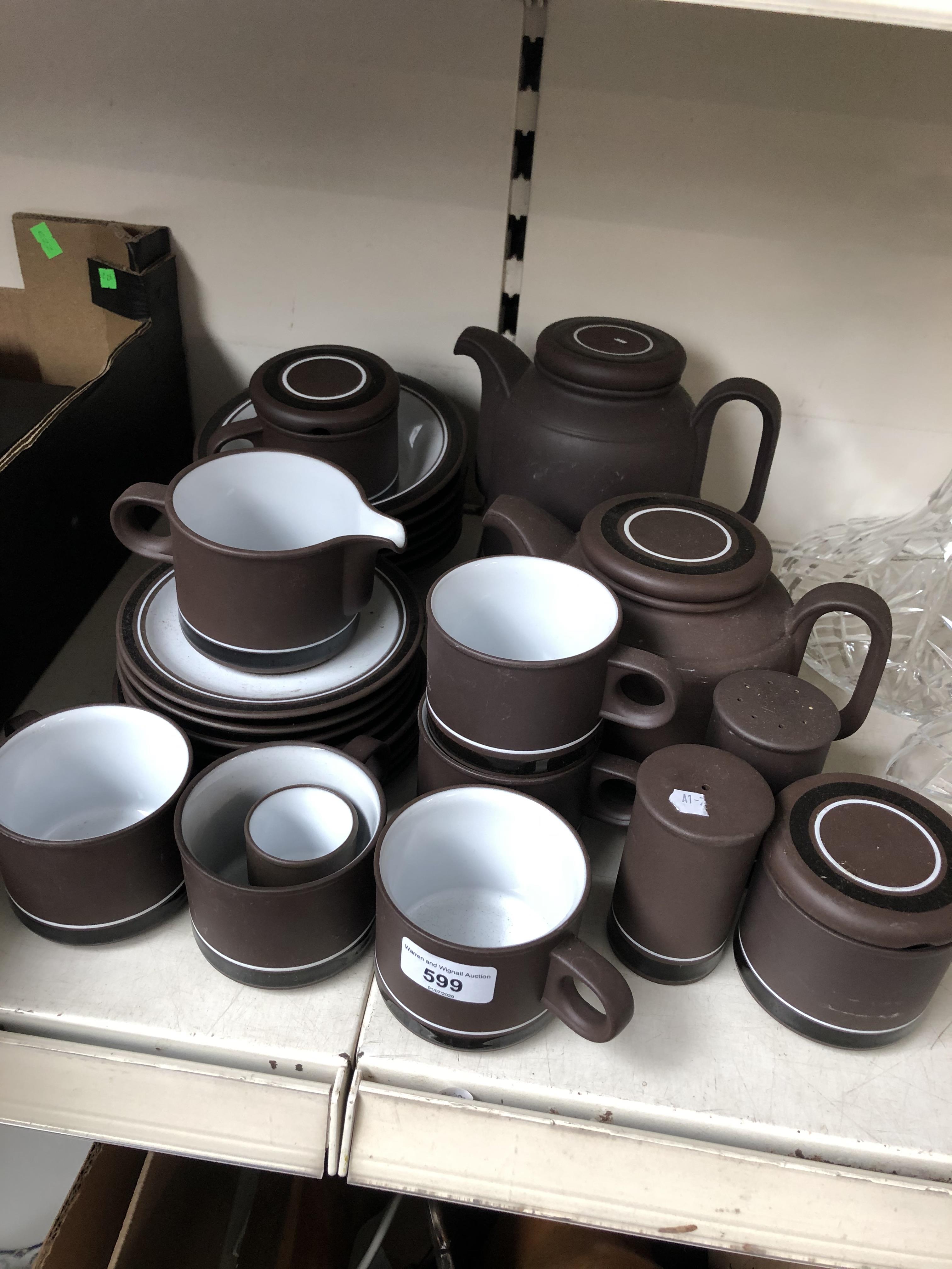 Brown Hornsea pottery