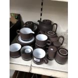 Brown Hornsea pottery