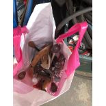 A bag of shoe trees