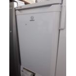 An Indesit fridge