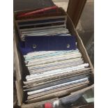 A box of postcards