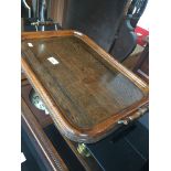 An oak butlers tray