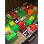 A box of collectables - mainly Tetley Tea Folk in original boxes