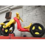 Child's Big Wheel pedal trike