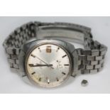 A vintage 1960s Omega Seamaster Cosmic automatic stainless steel wristwatch 166.022