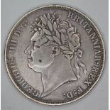 George IV 1821 crown.