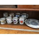 Commemorative plates/mugs - Battle of the Atlantic, Battle of Britain, D Day landings etc