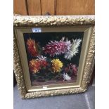 Patti Mayor (1872-1962), still life flowers, oil on canvas, signed lower left, 34cm x 29cm, in
