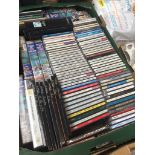 A box of CDs