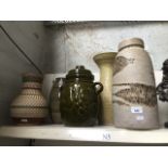 3 large pieces of German pottery and 2 others