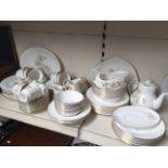 Royal Doulton Yorkshire Rose dinner ware approx. 70 pieces