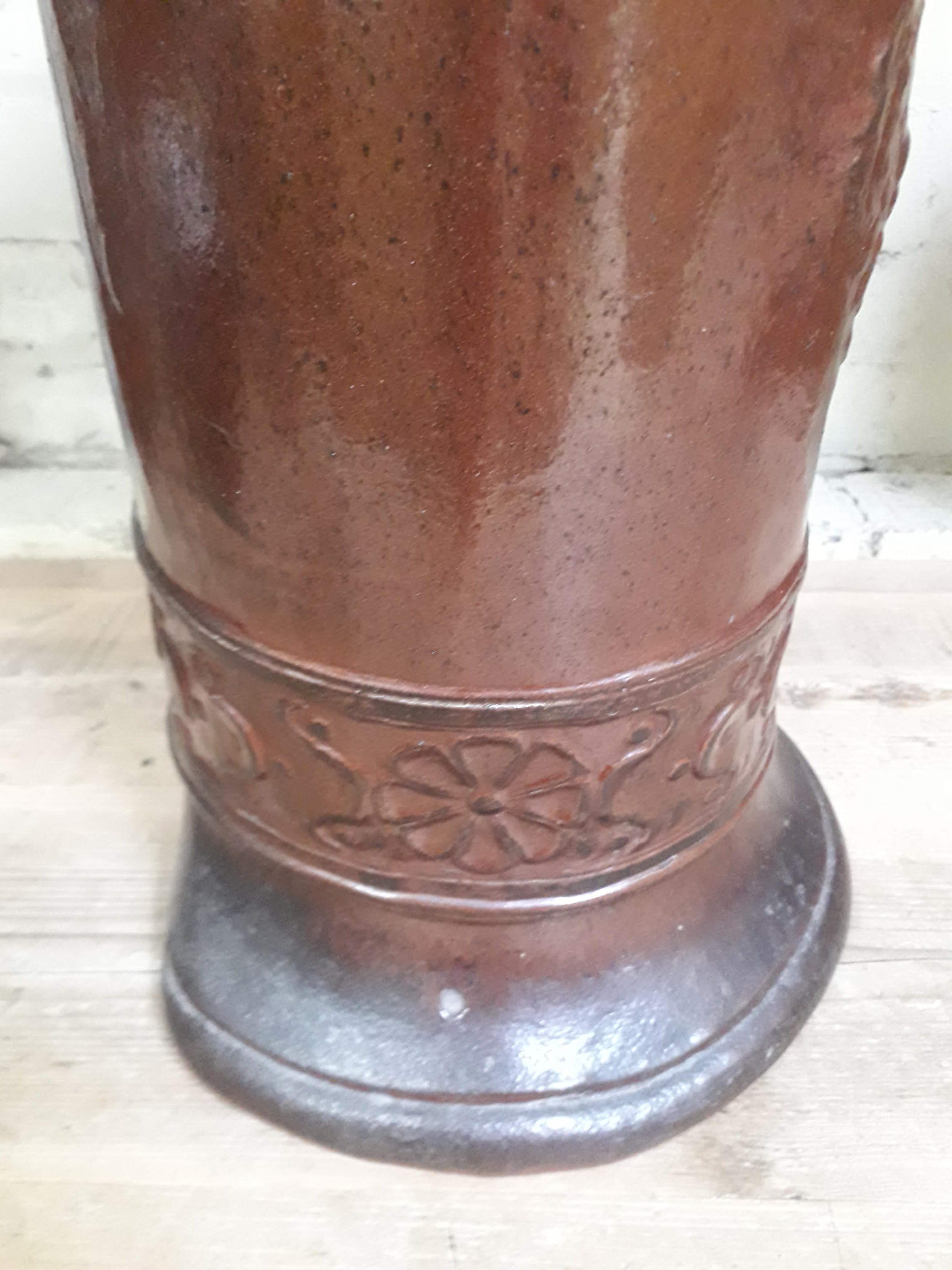 A late Victorian salt glazed pottery stick and umbrella stand, in commemoration of the Queen's - Bild 6 aus 10