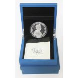 Elizabeth II 2012 Queens Diamond Jubilee silver proof five ounce £10 coin, limited edition number