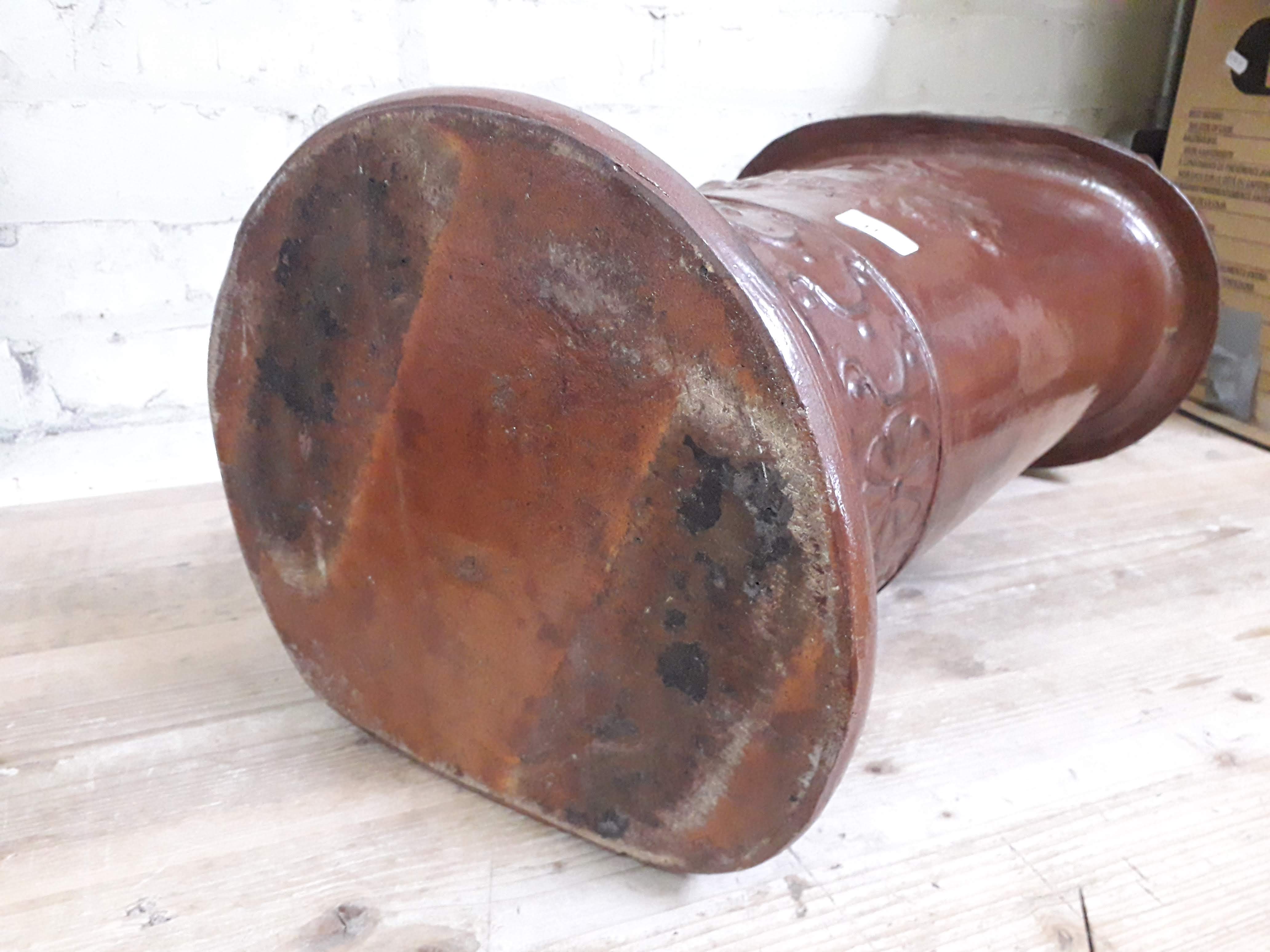 A late Victorian salt glazed pottery stick and umbrella stand, in commemoration of the Queen's - Image 10 of 10